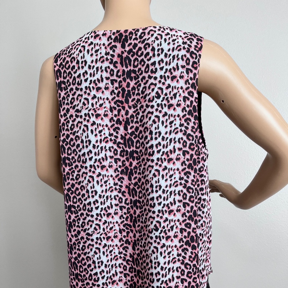 Thalia Sodi Women’s Mexico City Ombre Pink Blouse size L - Picture 8 of 12
